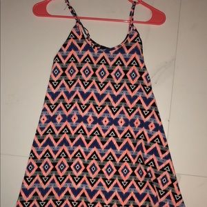 swing dress which is super comfy (Aztec)